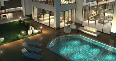 Villa 4 Zimmer mit Aufzug, mit Schwimmbad, mit Internet in Alanya, Türkei
