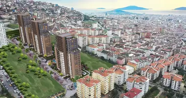 Apartamento 3 habitaciones con balcón, con vista al mar, con estacionamiento en Marmara Region, Turquía