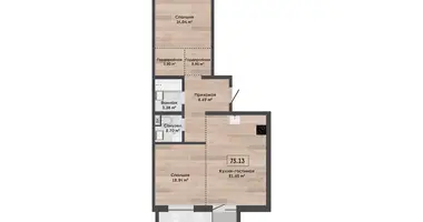 Квартира 3 комнаты в Колодищанский сельский Совет, Беларусь