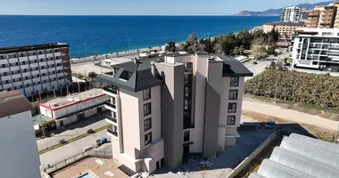 Penthouse 3 Zimmer mit Balkon, mit Klimaanlage, mit Meerblick in Mahmutlar, Türkei