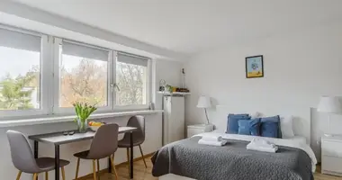 Apartamento 1 habitación en Varsovia, Polonia