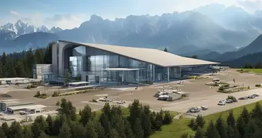 Logistic center Development, Brnik Airport Slovenia w Cerklje na Gorenjskem, Słowenia