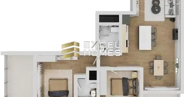 Apartamento 2 habitaciones en Lija, Malta