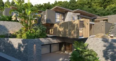 Villa 4 chambres avec Fenêtres double vitrage, avec Meublesd, avec Climatiseur dans Phuket, Thaïlande