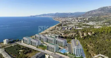 Penthouse 5 rooms with parking, with Swimming pool, with Video surveillance in Alanya, Turkey