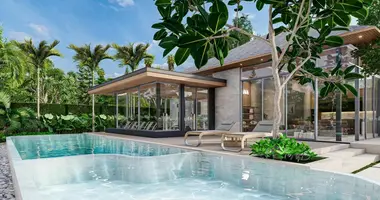 Villa 4 zimmer mit Möbliert, mit Online-Tour, mit Fernsehen in Ban Bang Ku, Thailand