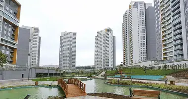 Wohnung 1 Schlafzimmer mit Balkon, mit Klimaanlage, mit Zentralheizung in Esenyurt, Türkei