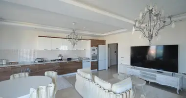 Apartamento 4 habitaciones con aparcamiento, con vista al mar, con la piscina en Alanya, Turquía