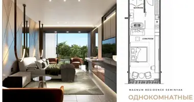Studio apartment in Moscow, Russia