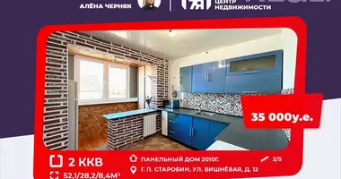 Mieszkanie 2 pokoi w Starobin, Białoruś