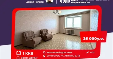 Wohnung 1 Zimmer in Soligorsk, Weißrussland