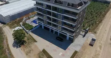 Mieszkanie 2 pokoi z parking, z widok na morze, z basen w Alanya, Turcja
