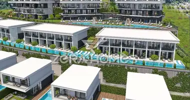 Квартира 2 комнаты с парковкой, с бассейном, с сауной в Махмутлар центр, Турция