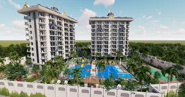 Wohnung 2 zimmer in Alanya, Türkei