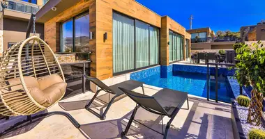 Villa 3 Zimmer mit Balkon, mit Klimaanlage, mit Parken in Kalkan, Türkei