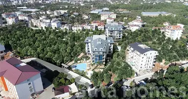 Wohnung 2 Zimmer mit Parkplatz, mit Schwimmbad, mit Sauna in Alanya, Türkei