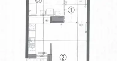 Apartamento 1 habitación en Varsovia, Polonia