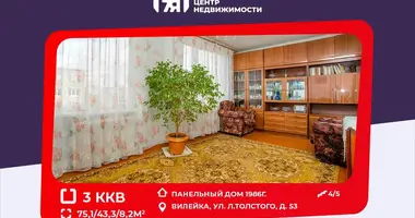 3 room apartment in Vileyka, Belarus