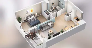 Apartamento 2 habitaciones en Poznan, Polonia