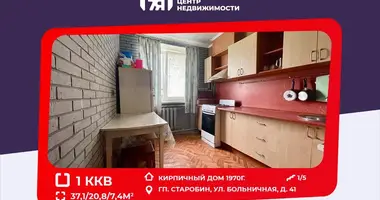 1 room apartment in Starobin, Belarus
