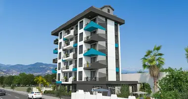 Penthouse 4 Zimmer mit Balkon, mit Klimaanlage, mit Bergblick in Avsallar, Türkei