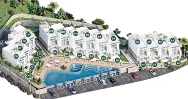 Penthouse 3 pokoi z Balkon, z Widok na morze, z garażem w Turtle Bay Village, Cypr Północny