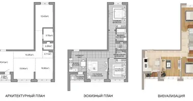 Apartamento 4 habitaciones en Minsk, Bielorrusia