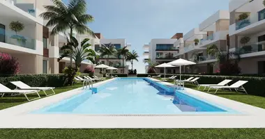 Penthouse 3 chambres avec obschestvennyy basseyn public pool, avec Près de l'école dans San Pedro del Pinatar, Espagne