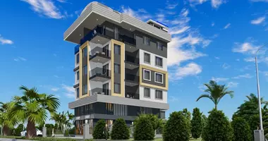 4 room apartment with balcony, with furniture, with elevator in Alanya, Turkey
