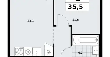 Appartement 1 chambre dans Kommunarka, Russie