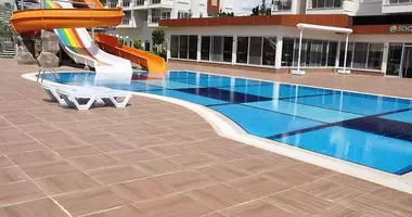 Penthouse 4 rooms with balcony, with air conditioning, with sea view in Avsallar, Turkey
