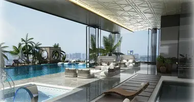 Penthouse 1 bedroom with Double-glazed windows, with Balcony, with Furnitured in Dubai, UAE