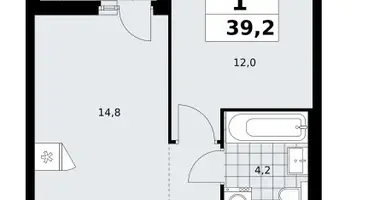 Appartement 1 chambre dans poselenie Sosenskoe, Fédération de Russie