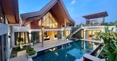 Villa 4 chambres avec Fenêtres double vitrage, avec Meublesd, avec Climatiseur dans Phuket, Thaïlande