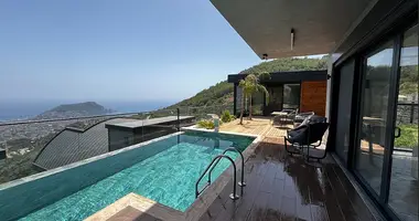 Villa 6 zimmer mit Balkon, mit Klimaanlage, mit Meerblick in Alanya, Türkei