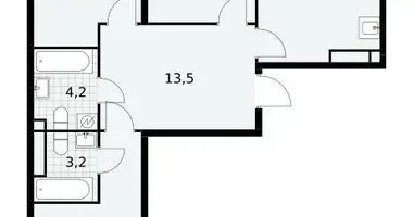 Квартира 3 комнаты в поселение Сосенское, Россия