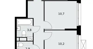 3 room apartment in Postnikovo, Russia