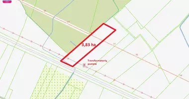 Plot of land in Budiskes, Lithuania