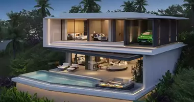 Villa 4 habitaciones con Amueblado, con Aire acondicionado, con Tour online en Phuket, Tailandia