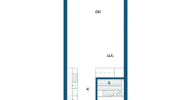 Квартира 1 комната в Киттиля, Финляндия