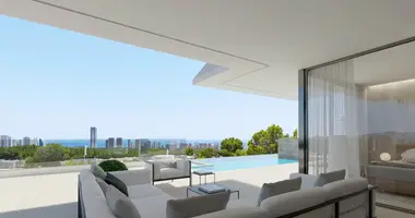 Villa 5 chambres avec Balcon, avec Climatiseur, avec Vue sur la mer dans Finestrat, Espagne