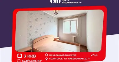 Wohnung 3 Zimmer in Soligorsk, Weißrussland