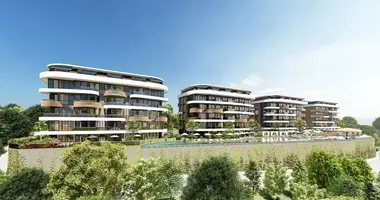 Ático Ático 3 habitaciones con aparcamiento, con Balcón, con Jardín en Karakocali, Turquía