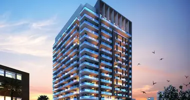 1 room apartment with balcony, with furniture, with elevator in Dubai, UAE