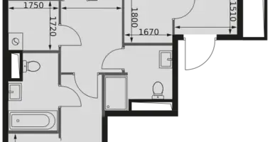 Appartement 3 chambres dans Moscou, Russie