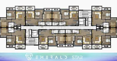 Квартира 3 комнаты в Мезитли, Турция