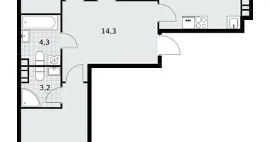 Appartement 3 chambres dans Postnikovo, Fédération de Russie