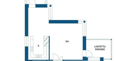 Appartement 1 chambre dans Helsinki sub region, Finlande