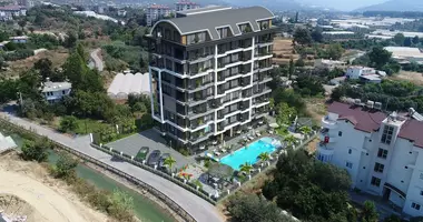 Penthouse 4 Zimmer mit Balkon, mit Klimaanlage, mit Meerblick in Avsallar, Türkei
