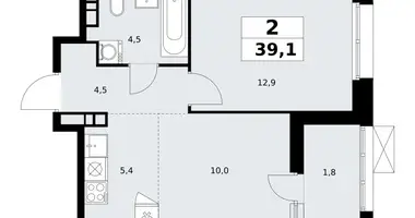 Квартира 2 комнаты в поселение Сосенское, Россия